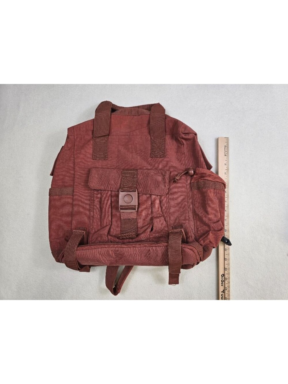 Tommy Bahama Backpack Laptop Bag Dark Dusty Pink Terracotta Convertible